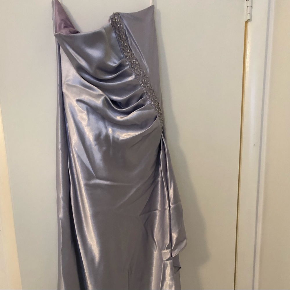 Jessica McClintock lilac lavender prom dress